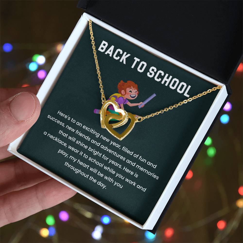 Back To School Necklace Gift Back To School Gift Heartfelt Gift For Students Supportive Jewelry For Kids Emotional Connection Necklace Unique Gift For School Milestone Celebration Jewelry Necklace For New Adventures  Necklace That Symbolizes Love