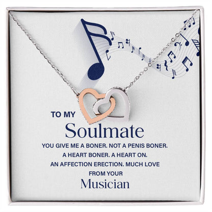 Funny Necklace Gift from Musician to Soulmate