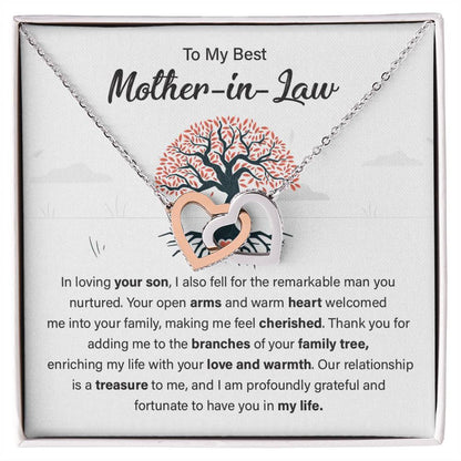 To the best mother-in-law in loving.