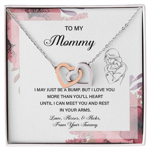 Mommy Necklace from Baby Bump for Pregnant Mom