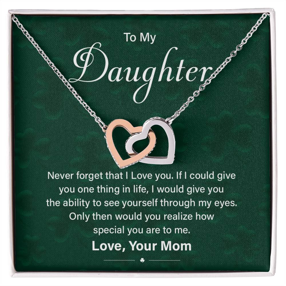 Daughter Necklace Gift for St. Patrick’s Day Box