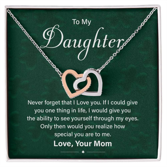 Daughter Necklace Gift for St. Patrick’s Day Box