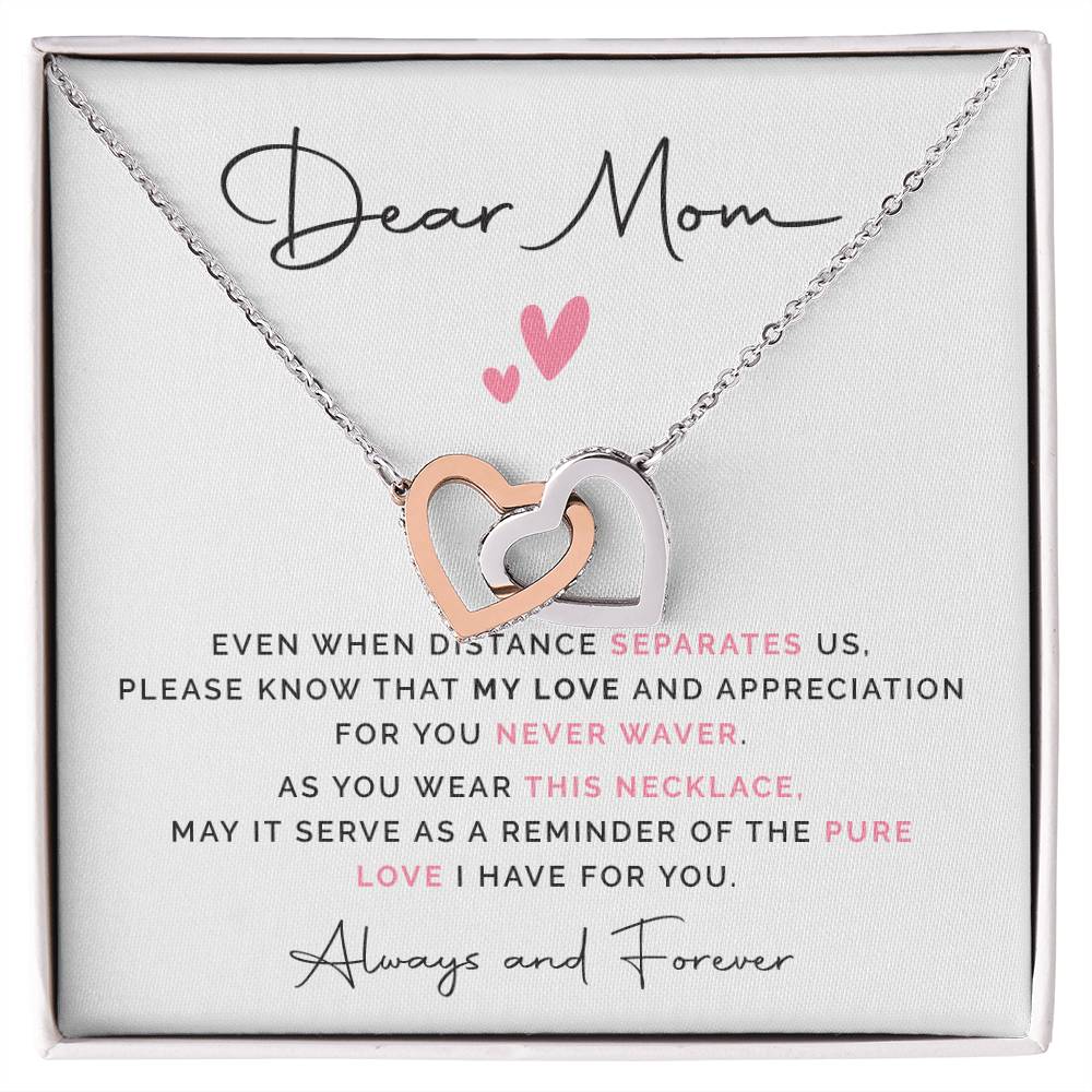 Dear Mom Dear Mom Necklace Gift Heartfelt Gift For Mom Thoughtful Gift For Mom Unique Gift For Mother-child Bond Meaningful Gift For Mom Proud Child Gift For Mom Appreciation Gift For Mom Special Occasion Gift For Mom Gratitude For Mom Necklace