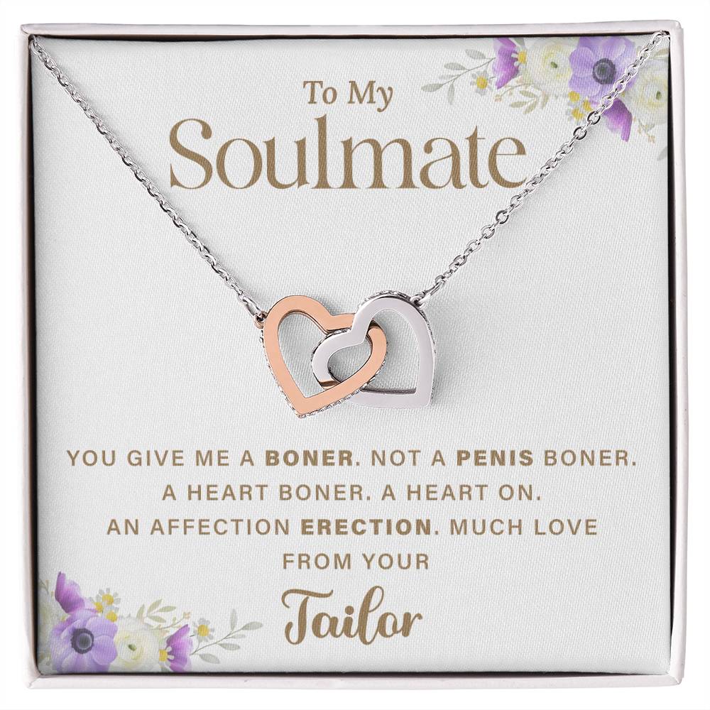 Tailor to Soulmate Funny Necklace Gift Box