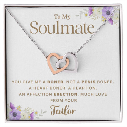 Tailor to Soulmate Funny Necklace Gift Box