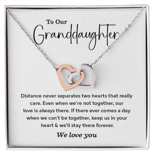 To Our Granddaughter Love You Forever Necklace Necklace For Special Granddaughter Lifelong Bond Necklace Jewelry Gift For Beloved Granddaughter Emotional Connection Necklace Unique Gift For Granddaughter Sentimental Keepsake For Granddaughter