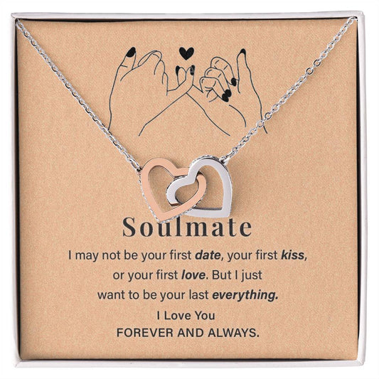 Romantic Soulmate Gift with Heartfelt Message Card