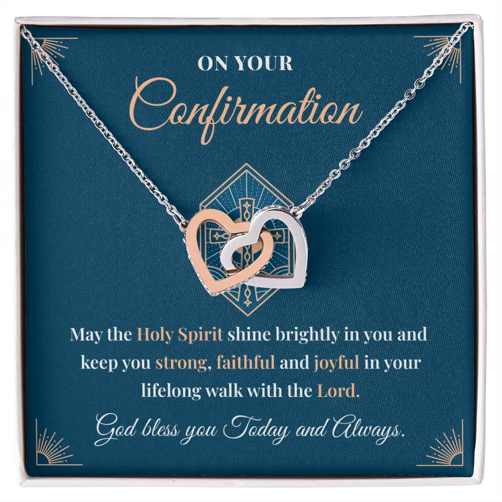 Confirmation Necklace Gift for Girl – Message Card