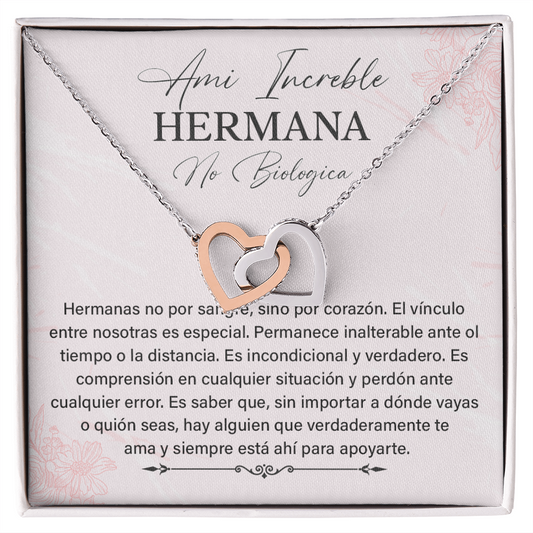 A Mi Increíble Hermana No Biológica Unidas Por El Corazón Y El Amor Verdadero