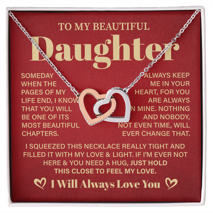 Parent to Daughter Gift with Sentimental Note and LED Box