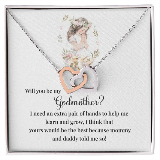 Will you be my Godmother Symbol Of Hope Jewelry Inspirational Bond Necklace Shine Bright Necklace Courageous Spirit Jewelry Embrace Your Potential Necklace Goddaughter's Journey Pendant Guidance And Love Necklace Dream Chaser Jewelry