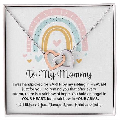 Rainbow Baby Necklace for Mom – Gift from Heaven