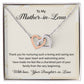 Mother-in-Law Gift from Daughter-in-Law Necklace