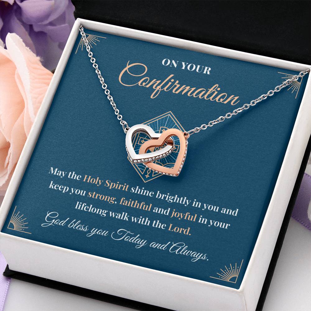 Confirmation Necklace Gift for Girl – Message Card