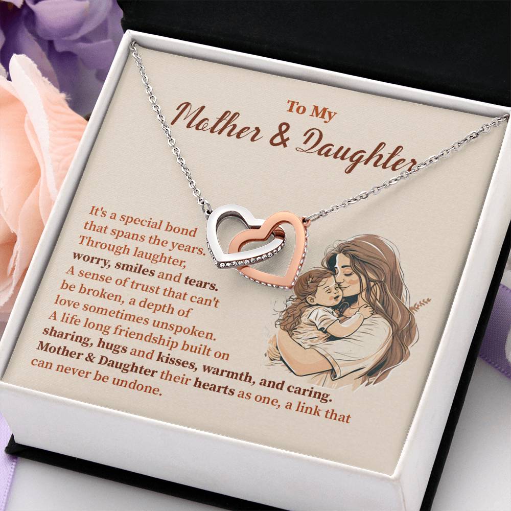 Mother Gift From Daughter – Necklace With Message Box