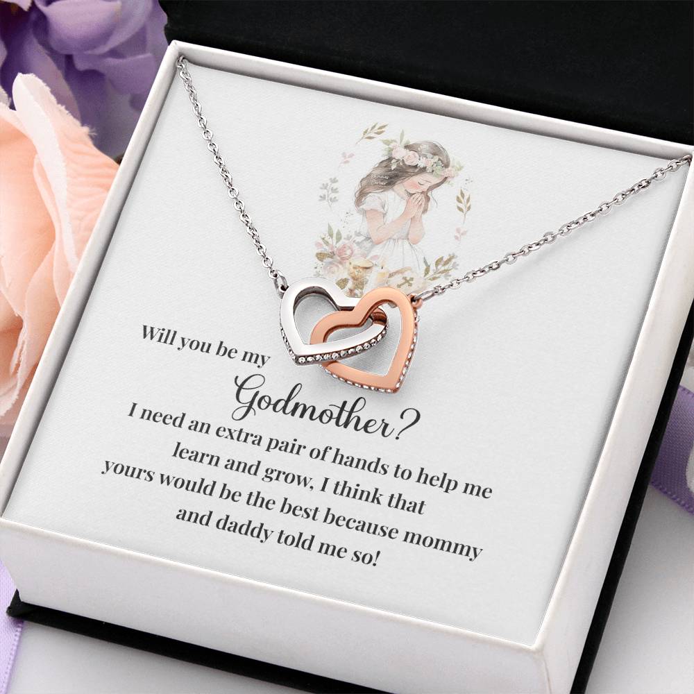 Will you be my Godmother Symbol Of Hope Jewelry Inspirational Bond Necklace Shine Bright Necklace Courageous Spirit Jewelry Embrace Your Potential Necklace Goddaughter's Journey Pendant Guidance And Love Necklace Dream Chaser Jewelry