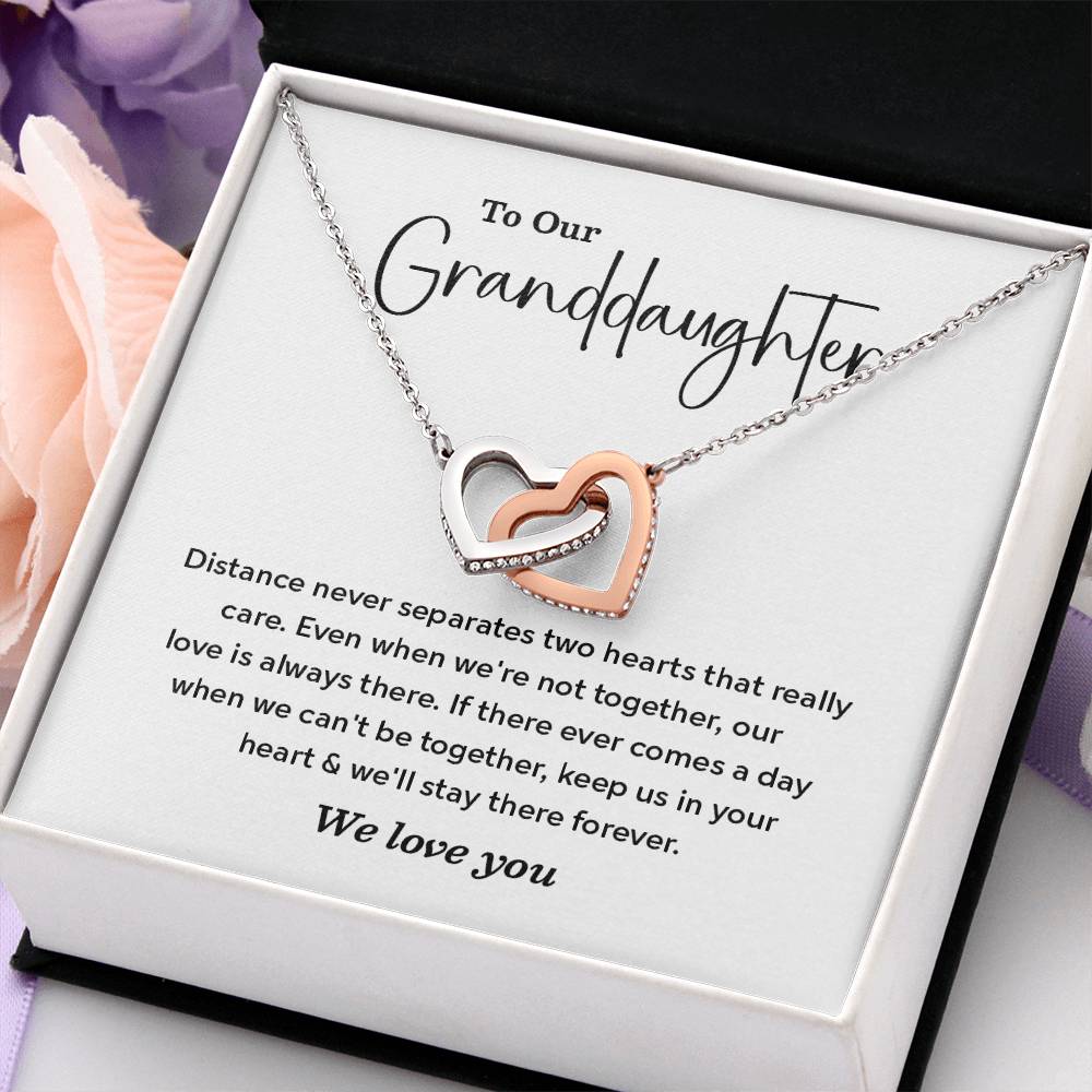 To Our Granddaughter Love You Forever Necklace Necklace For Special Granddaughter Lifelong Bond Necklace Jewelry Gift For Beloved Granddaughter Emotional Connection Necklace Unique Gift For Granddaughter Sentimental Keepsake For Granddaughter