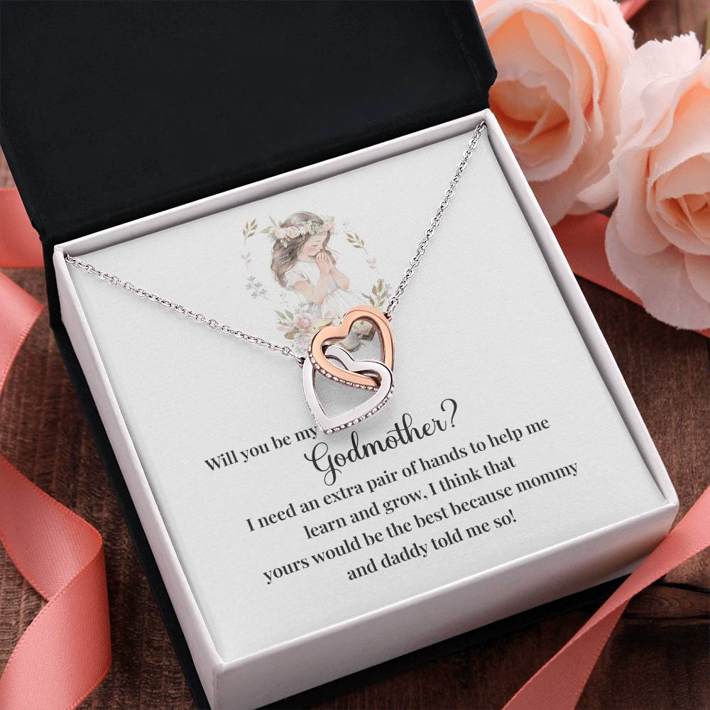 Will you be my Godmother Symbol Of Hope Jewelry Inspirational Bond Necklace Shine Bright Necklace Courageous Spirit Jewelry Embrace Your Potential Necklace Goddaughter's Journey Pendant Guidance And Love Necklace Dream Chaser Jewelry