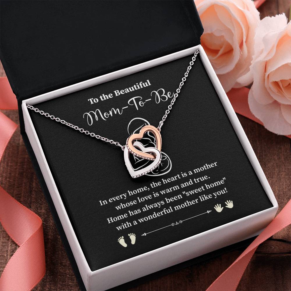 To The Beautiful Mom-to-be Heartfelt Necklace For Expecting Mothers Loving Jewelry For A New Mom Sweet Pendant Sentimental Gift For Mom-to-be Loving Pendant Appreciation Necklace Sentimental Pendant For Motherhood Sweet Pendant For A Growing Family