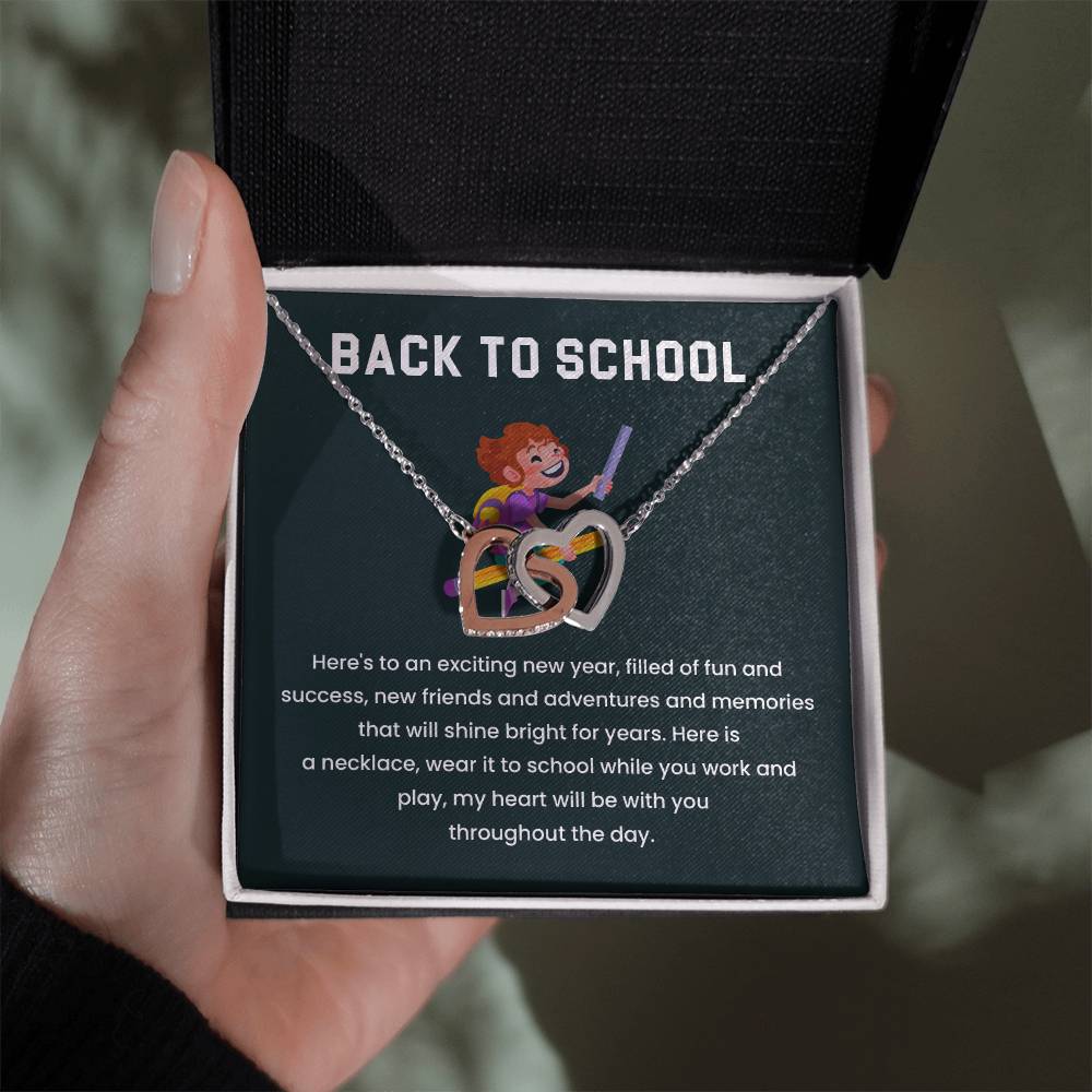 Back To School Necklace Gift Back To School Gift Heartfelt Gift For Students Supportive Jewelry For Kids Emotional Connection Necklace Unique Gift For School Milestone Celebration Jewelry Necklace For New Adventures  Necklace That Symbolizes Love