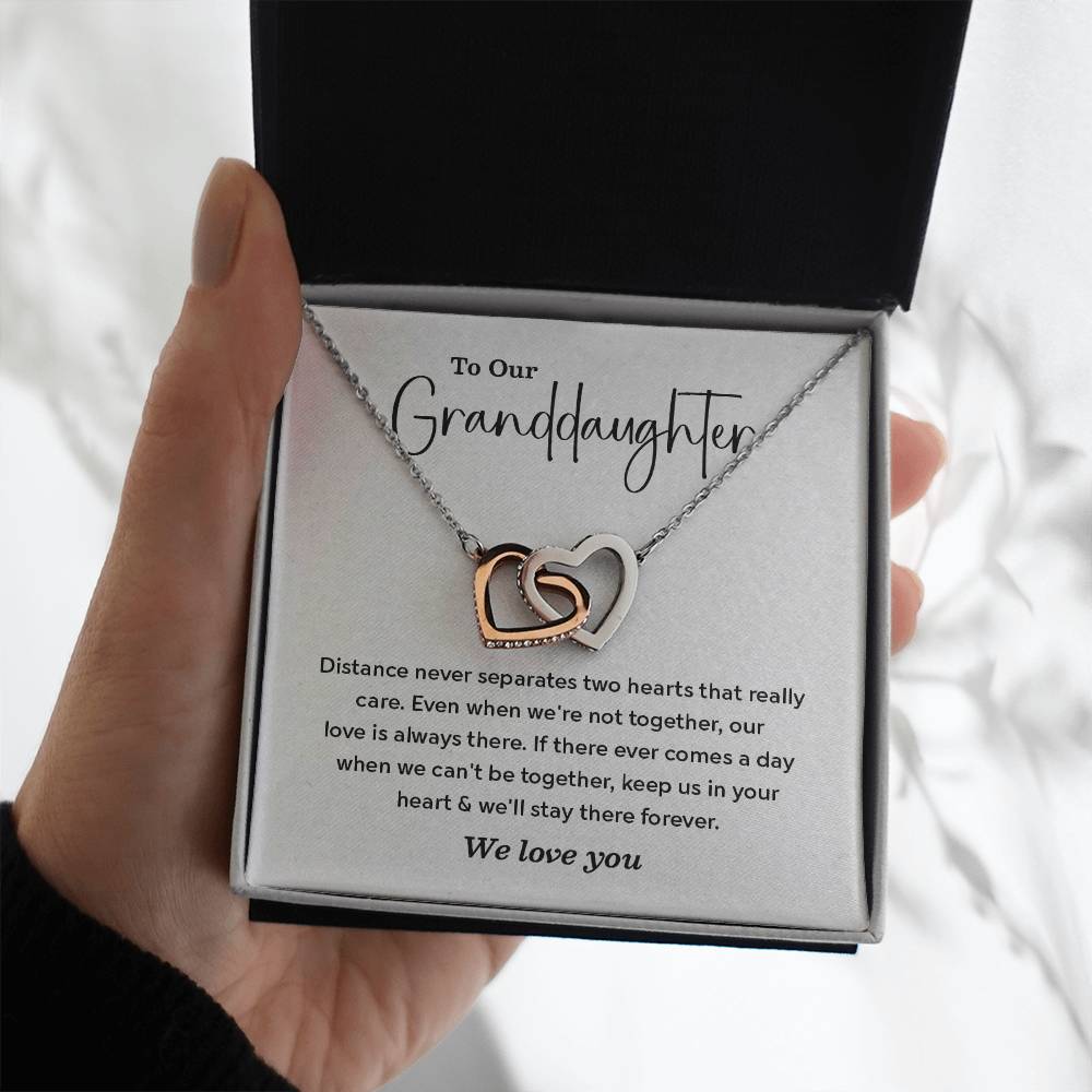 To Our Granddaughter Love You Forever Necklace Necklace For Special Granddaughter Lifelong Bond Necklace Jewelry Gift For Beloved Granddaughter Emotional Connection Necklace Unique Gift For Granddaughter Sentimental Keepsake For Granddaughter