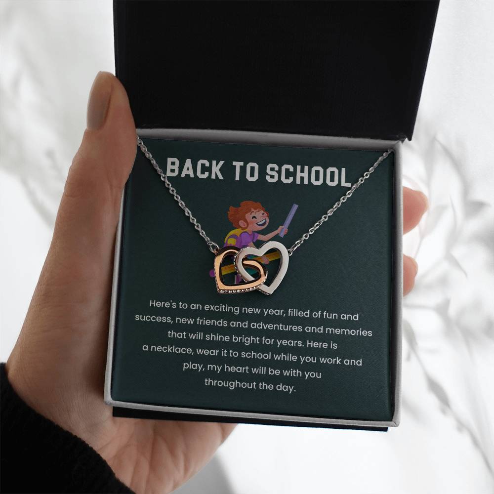 Back To School Necklace Gift Back To School Gift Heartfelt Gift For Students Supportive Jewelry For Kids Emotional Connection Necklace Unique Gift For School Milestone Celebration Jewelry Necklace For New Adventures  Necklace That Symbolizes Love