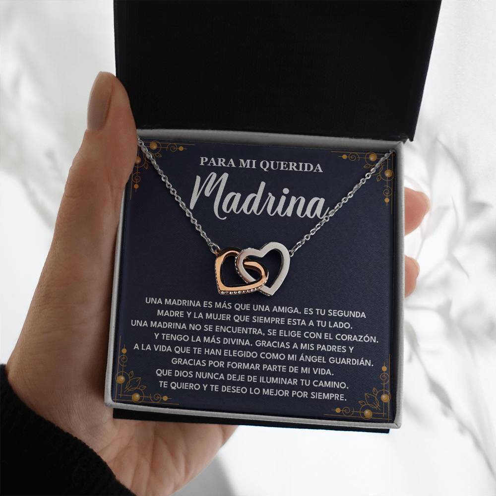 Collar Para Mi Querida Madrina Regalo De Gratitud Para Madrina Segunda Madre Y Amiga Mensaje De Amor Para Madrina Collar Con Dedicatoria De Gratitud Joyería Emotiva Para Madrina Detalle Especial Para Mi Madrina Regalo Personalizado Para Mi Madrina