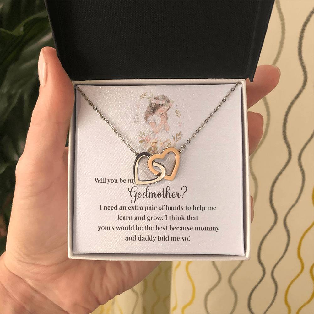 Will you be my Godmother Symbol Of Hope Jewelry Inspirational Bond Necklace Shine Bright Necklace Courageous Spirit Jewelry Embrace Your Potential Necklace Goddaughter's Journey Pendant Guidance And Love Necklace Dream Chaser Jewelry