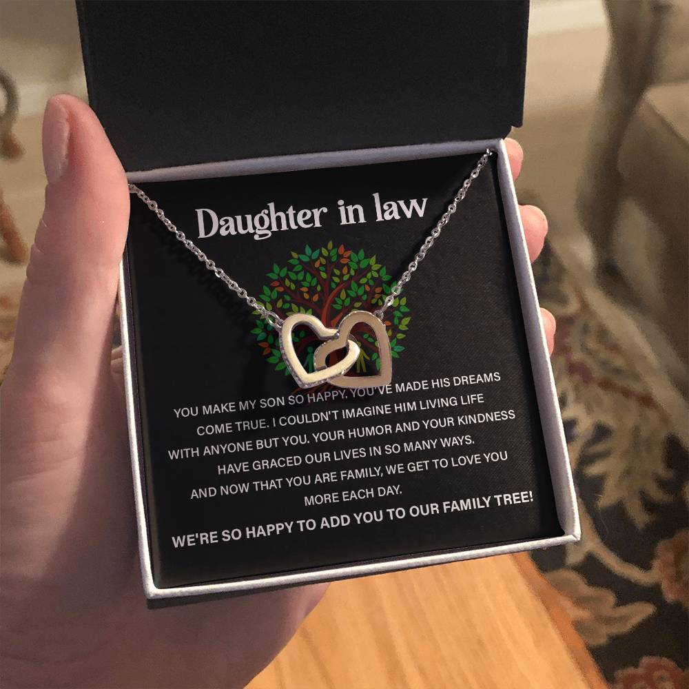 Daughter-in-law  Necklace For Daughter-in-law Loving Gift For Daughter-in-law Necklace For Daughter-in-law’s Happiness Gift For Daughter-in-law From Family Special Necklace For Daughter-in-law Gift For Daughter-in-law’s Marriage