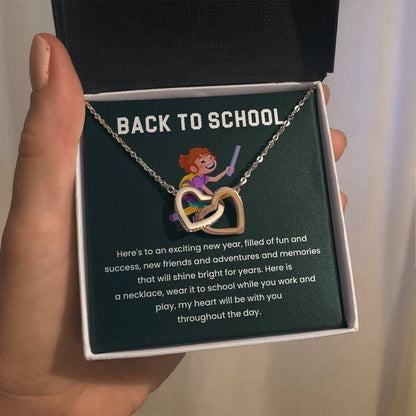 Back To School Necklace Gift Back To School Gift Heartfelt Gift For Students Supportive Jewelry For Kids Emotional Connection Necklace Unique Gift For School Milestone Celebration Jewelry Necklace For New Adventures  Necklace That Symbolizes Love