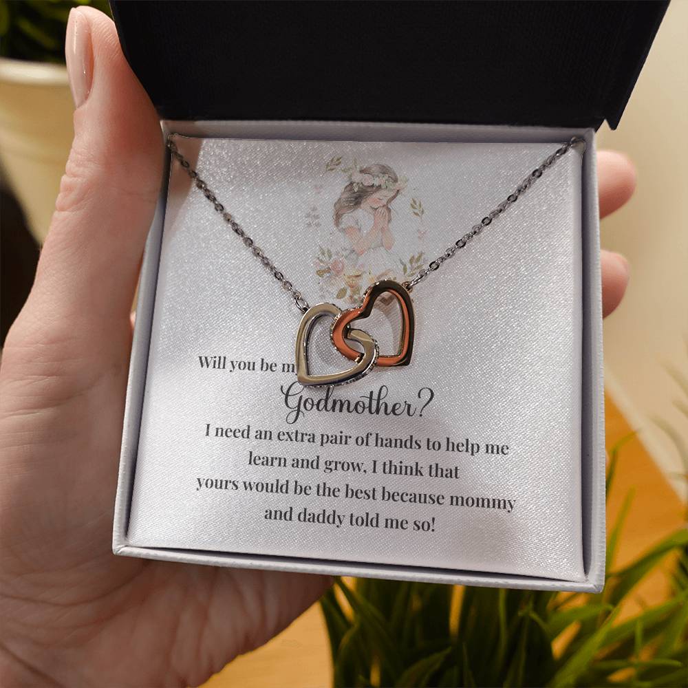 Will you be my Godmother Symbol Of Hope Jewelry Inspirational Bond Necklace Shine Bright Necklace Courageous Spirit Jewelry Embrace Your Potential Necklace Goddaughter's Journey Pendant Guidance And Love Necklace Dream Chaser Jewelry