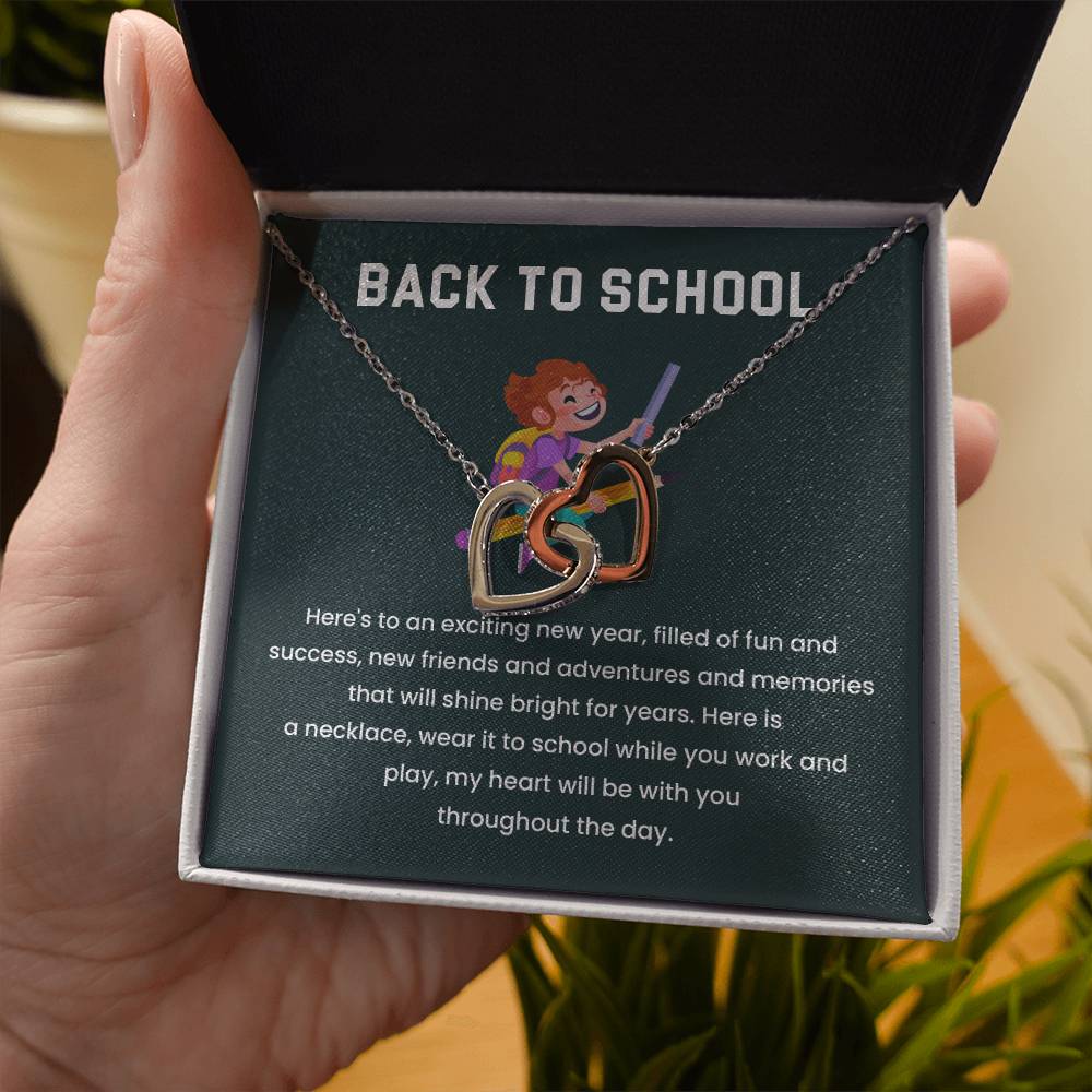 Back To School Necklace Gift Back To School Gift Heartfelt Gift For Students Supportive Jewelry For Kids Emotional Connection Necklace Unique Gift For School Milestone Celebration Jewelry Necklace For New Adventures  Necklace That Symbolizes Love