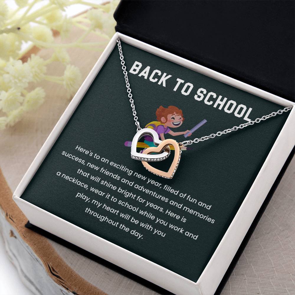 Back To School Necklace Gift Back To School Gift Heartfelt Gift For Students Supportive Jewelry For Kids Emotional Connection Necklace Unique Gift For School Milestone Celebration Jewelry Necklace For New Adventures  Necklace That Symbolizes Love