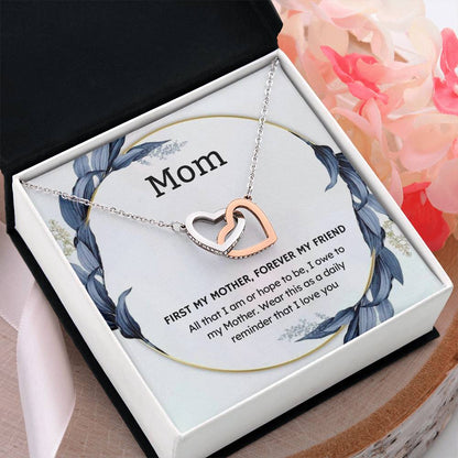 Necklace Gift for Mom – Message Card and Gift Box