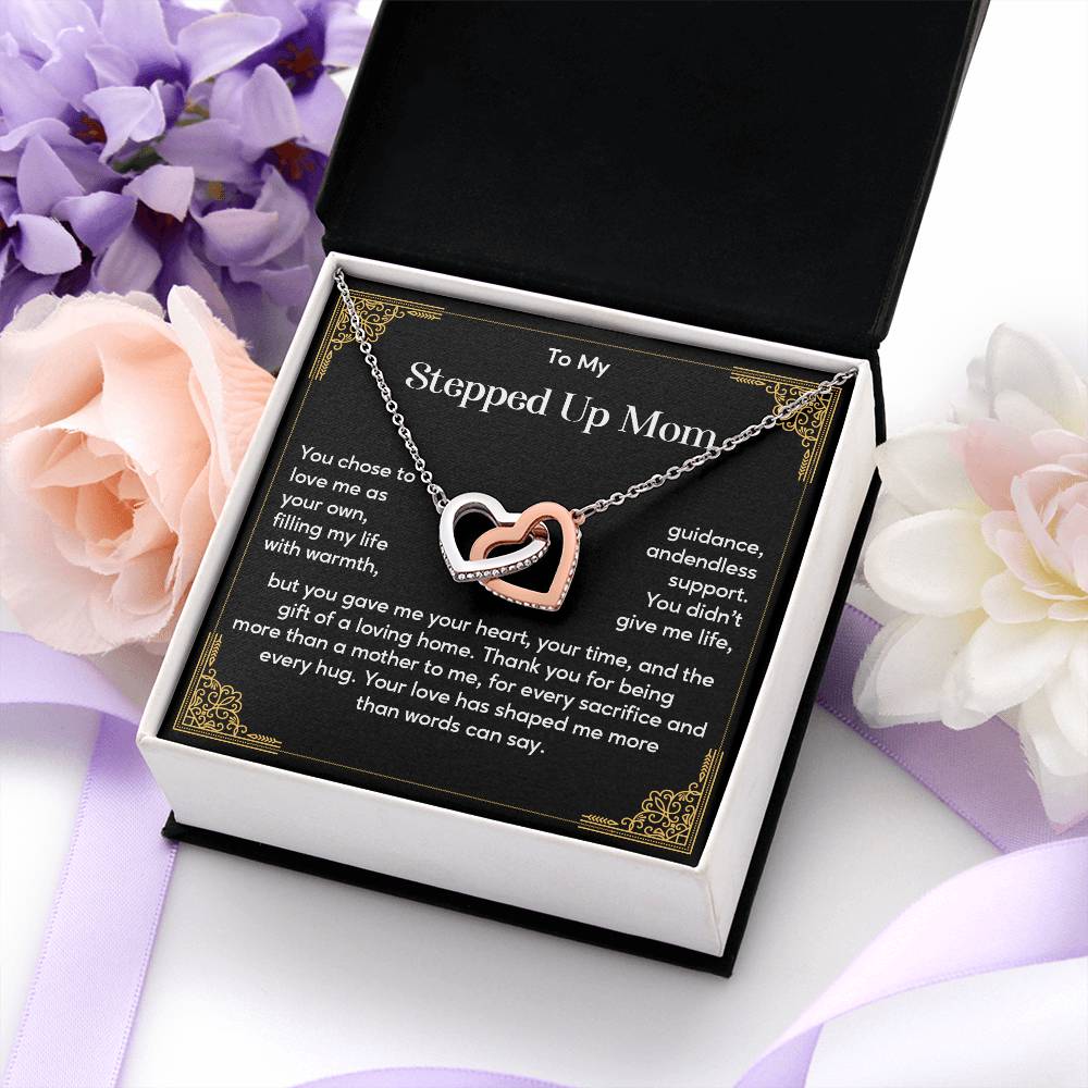 Stepmother Jewelry Gift for Wedding Day with Message
