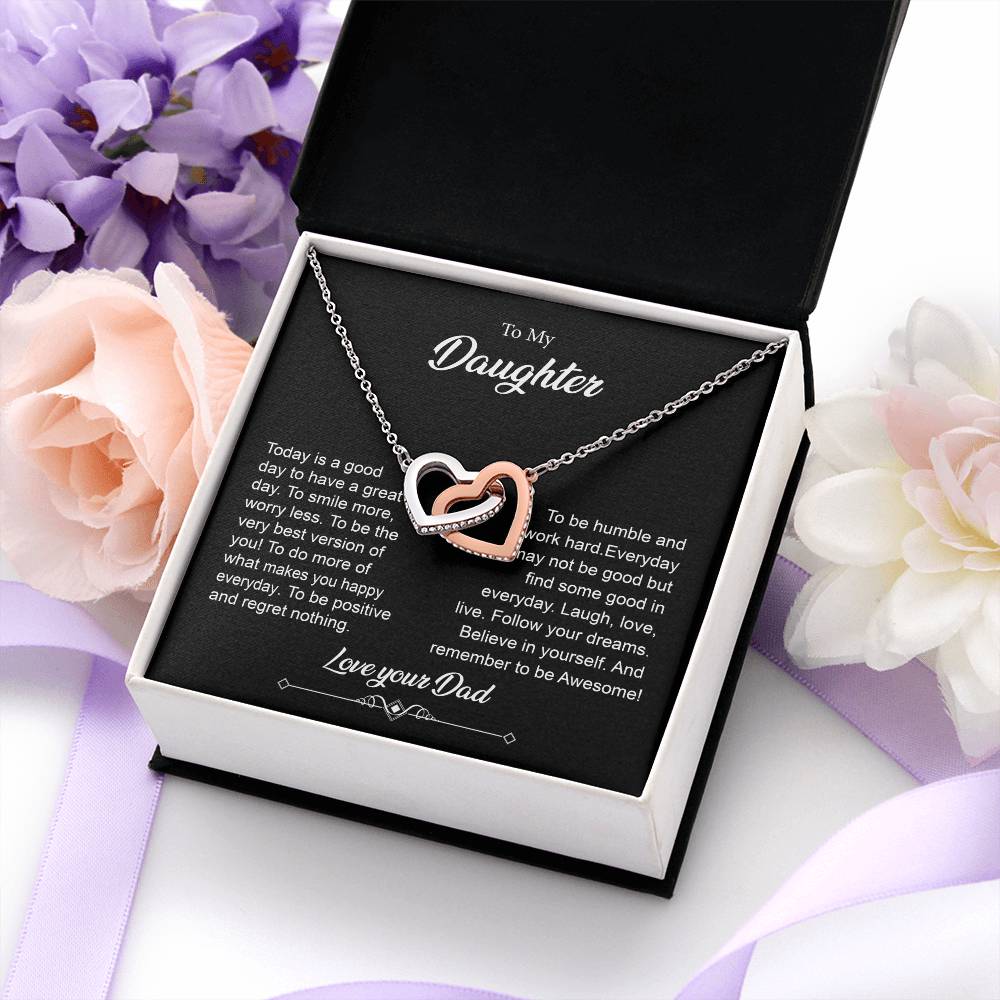 Inspirational Daughter Necklace from Dad