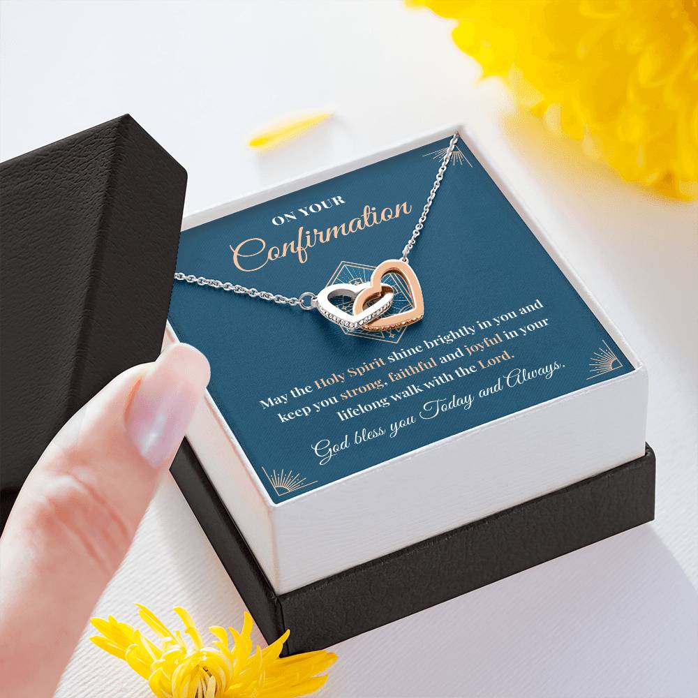 Confirmation Necklace Gift for Girl – Message Card