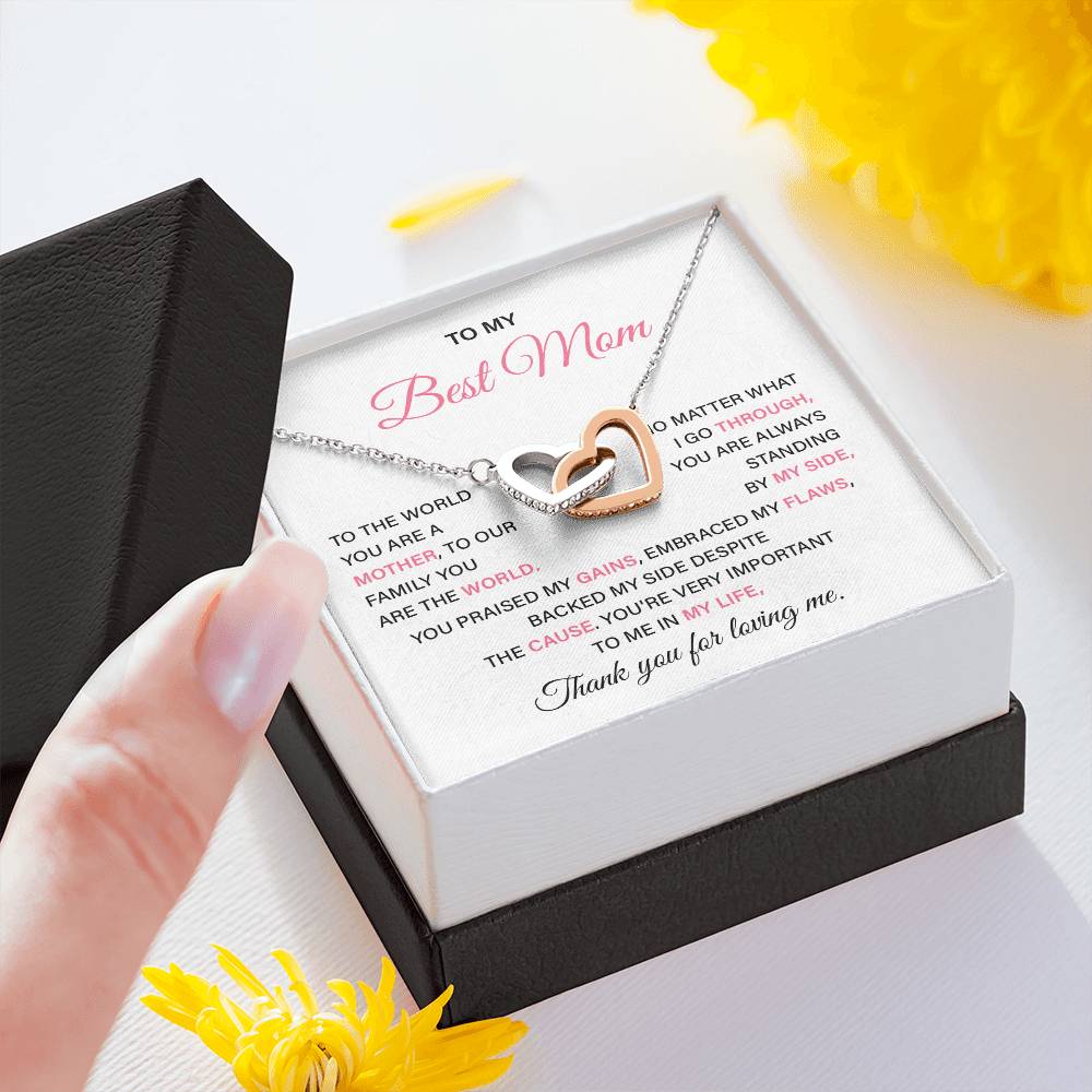 Best Necklace for Mom From Child With Heartfelt Message