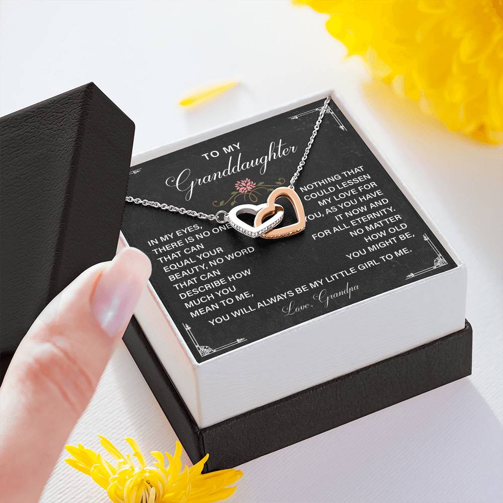 Granddaughter Gift from Grandpa – Eternal Love Necklace
