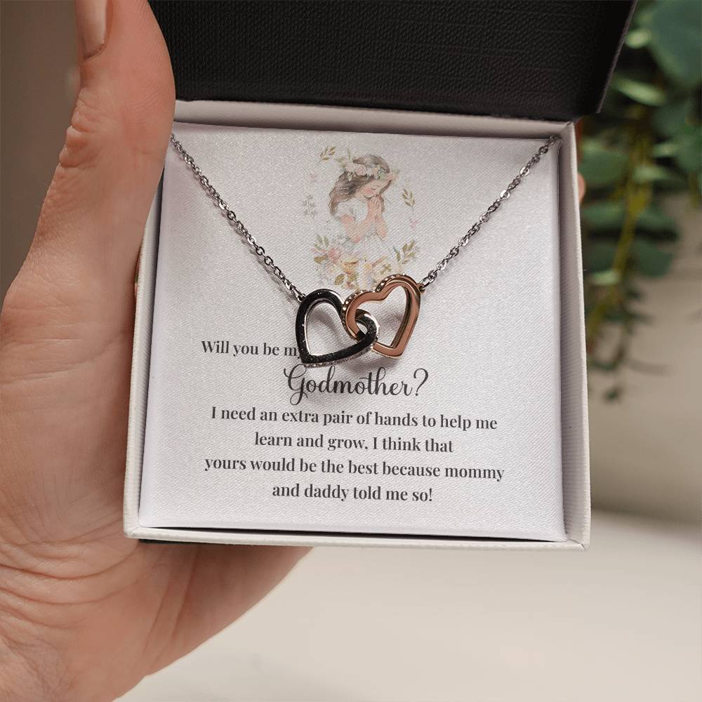 Will you be my Godmother Symbol Of Hope Jewelry Inspirational Bond Necklace Shine Bright Necklace Courageous Spirit Jewelry Embrace Your Potential Necklace Goddaughter's Journey Pendant Guidance And Love Necklace Dream Chaser Jewelry