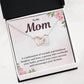 Mom Necklace Gift for Mother – With Message Card