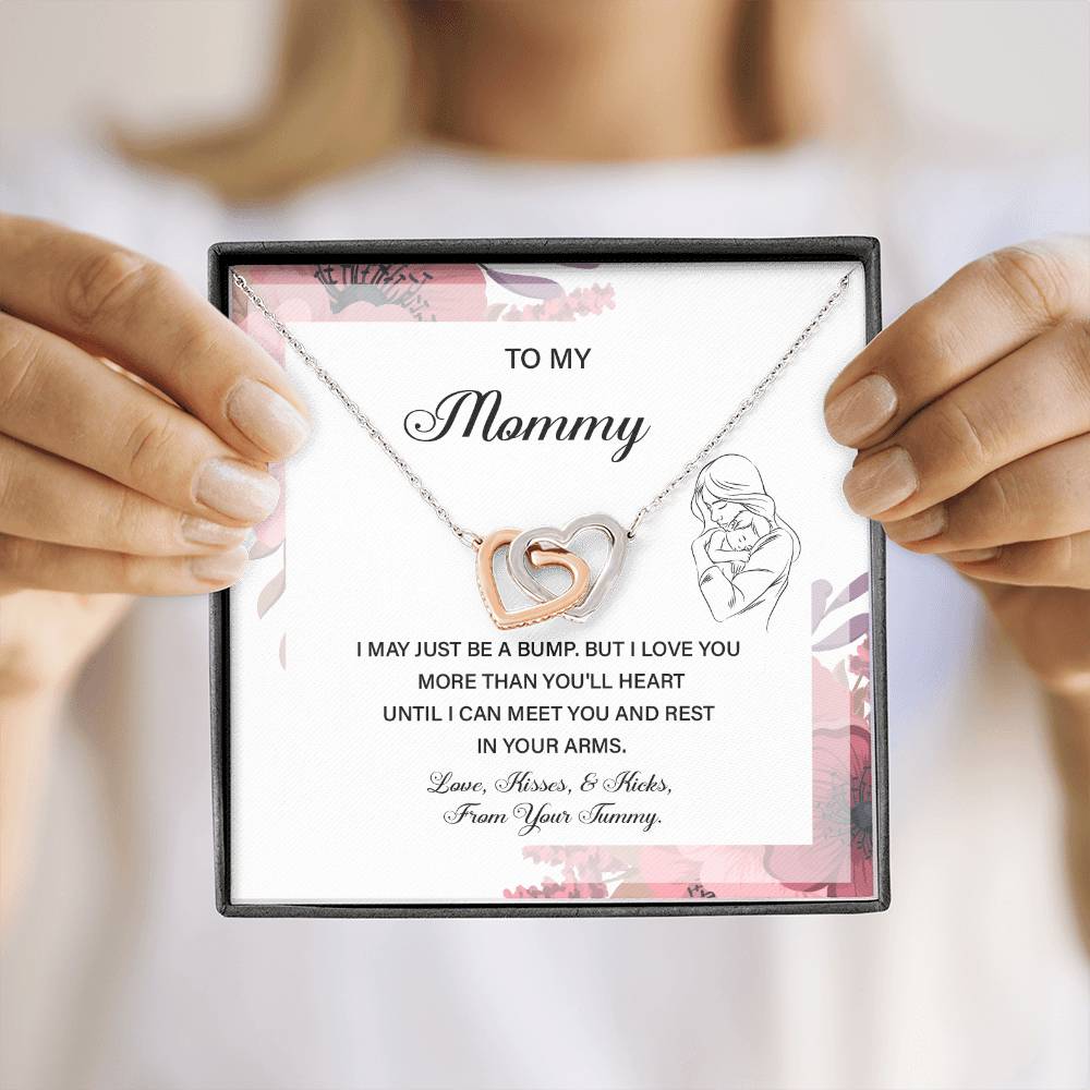 Mommy Necklace from Baby Bump for Pregnant Mom