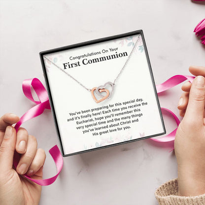 Congratulations on Your First Communion! You've Been Preparing for This Special Day