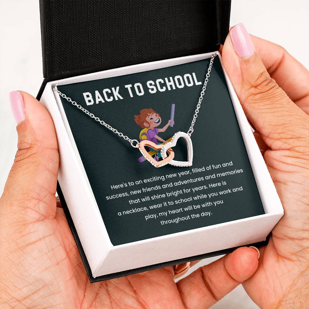 Back To School Necklace Gift Back To School Gift Heartfelt Gift For Students Supportive Jewelry For Kids Emotional Connection Necklace Unique Gift For School Milestone Celebration Jewelry Necklace For New Adventures  Necklace That Symbolizes Love