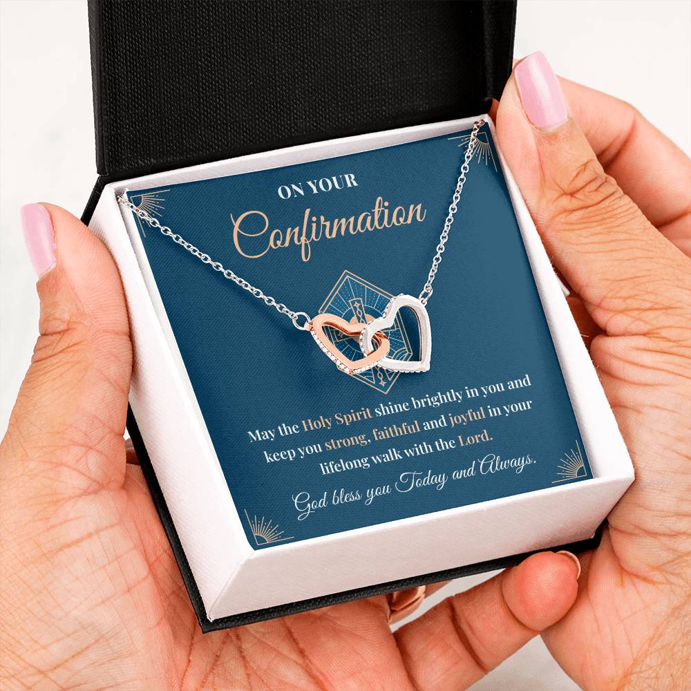 Confirmation Necklace Gift for Girl – Message Card
