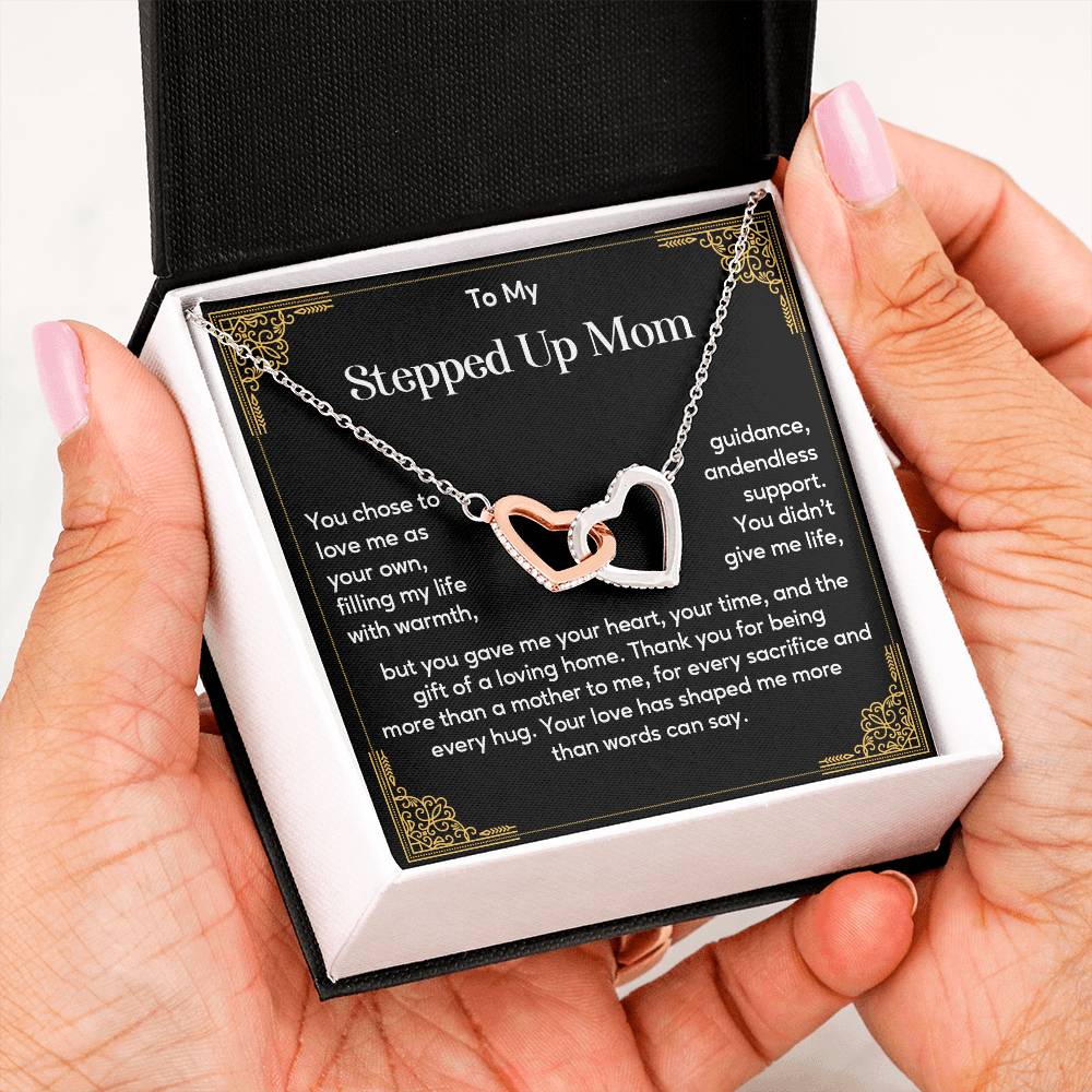 Stepmother Jewelry Gift for Wedding Day with Message