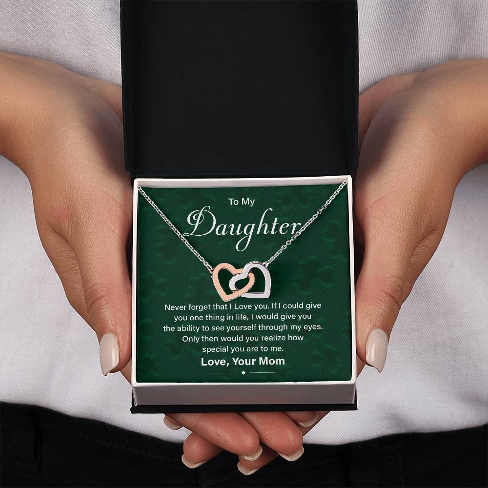 Daughter Necklace Gift for St. Patrick’s Day Box