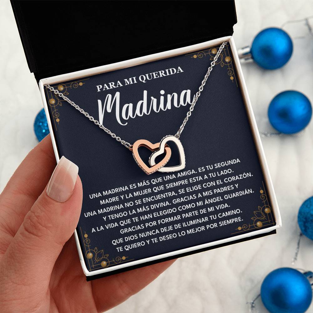 Collar Para Mi Querida Madrina Regalo De Gratitud Para Madrina Segunda Madre Y Amiga Mensaje De Amor Para Madrina Collar Con Dedicatoria De Gratitud Joyería Emotiva Para Madrina Detalle Especial Para Mi Madrina Regalo Personalizado Para Mi Madrina