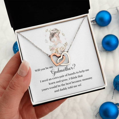 Will you be my Godmother Symbol Of Hope Jewelry Inspirational Bond Necklace Shine Bright Necklace Courageous Spirit Jewelry Embrace Your Potential Necklace Goddaughter's Journey Pendant Guidance And Love Necklace Dream Chaser Jewelry