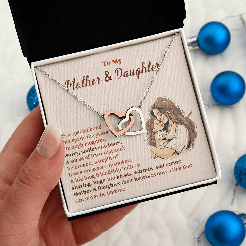 Mother Gift From Daughter – Necklace With Message Box